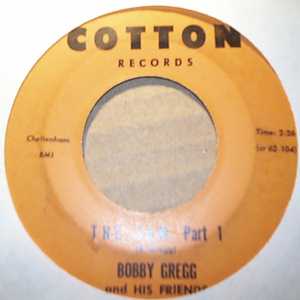 BOBBY GREGG AND HIS FRIENDS — JAM / PT2 record label scan