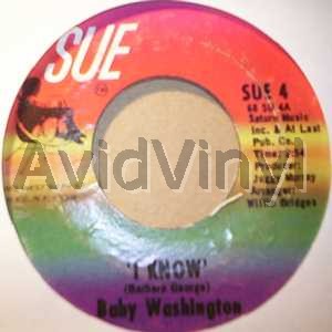 BABY WASHINGTON I KNOW / IT'LL CHANGE