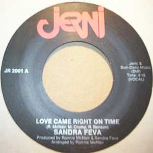 SANDRA FEVA LOVE CAME RIGHT ON TIME / INSTRUMENTAL