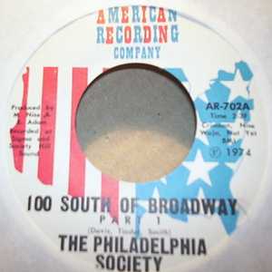 THE PHILADELPHIA SOCIETY 100 SOUTH OF BROADWAY / PT2