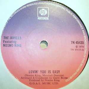 JAVELLS FEATURING NOSMO KING LOVIN' YOU IS EASY / ONLY THE BEGINNING