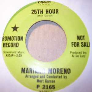 MARIANO MORENO 25TH HOUR / THE MAN UPSTAIRS