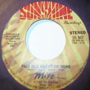MIZZ — THIS OLD HEART OF MINE / TELL THE TRUTH record label scan
