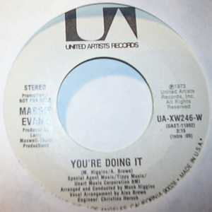 MARGIE EVANS YOU'RE DOING IT / SAME