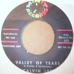 CALVIN LEE VALLEY OF TEARS / I'LL BE HOME