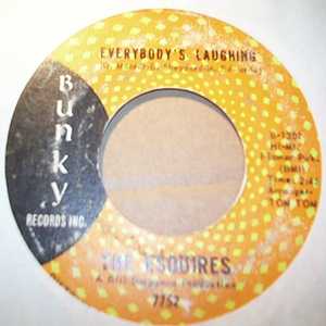 ESQUIRES — EVERYBODY'S LAUGHING / AND GET AWAY record label scan