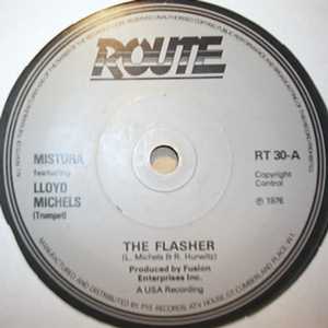 MISTURA FEATURING LLOYD MICHELS — FLASHER / LIFE IS A SONG WORTH SINGING record label scan