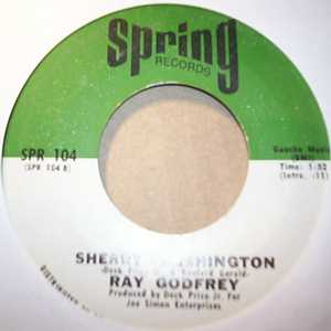 RAY GODFREY — SHERRY WASHINGTON / I GOT TO GET AWAY record label scan