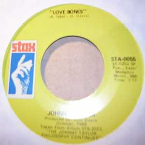 JOHNNIE TAYLOR LOVE BONES / MR.NOBODY IS SOMEBODY