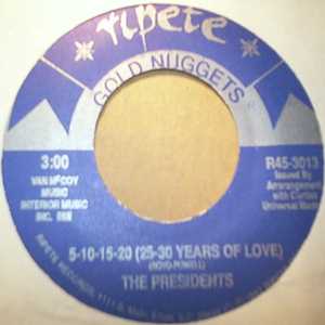 PRESIDENTS / PAUL JABARA 5-10-15-20 / TRAPPED IN A STAIRWAY