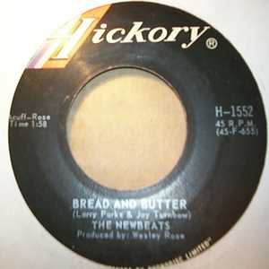 NEWBEATS — BREAD AND BUTTER / GROOVIN' record label scan