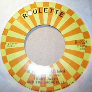 TOMMY JAMES AND THE SHONDELLS — DO SOMETHING TO ME / GINGER BREAD MAN record label scan