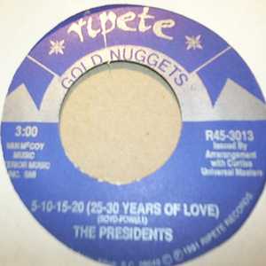 PRESIDENTS / PAUL JABARA 5-10-15-20 / TRAPPED IN A STAIRWAY