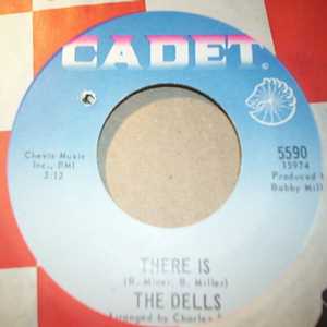 DELLS — THERE IS / SHOW ME record label scan