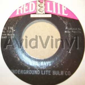 UNDERGROUND LITE BULB CO EVIL WAYS / HAPPY PEOPLE