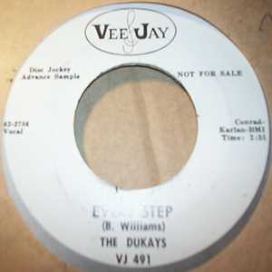 DUKAYS — EVERY STEP / COMBINATION record label scan