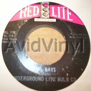 UNDERGROUND LITE BULB CO EVIL WAYS / HAPPY PEOPLE