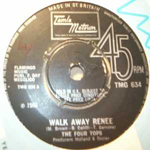 FOUR TOPS WALK AWAY RENEE / MAME