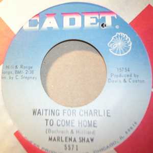 MARLENA SHAW WAITING FOR CHARLIE TO COME HOME / BROTHER WHERE ARE YOU