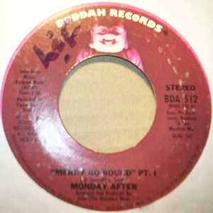 MONDAY AFTER — MERRY GO ROUND / PT2 record label scan