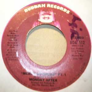 MONDAY AFTER — MERRY GO ROUND / PT2 record label scan