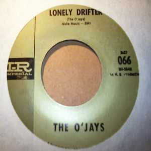 O'JAYS — LONELY DRIFTER / STAND IN FOR LOVE record label scan