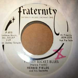 HERBIE FIELDS ANS HIS SEXTETTE HONEY BUCKET BLUES / TINY KHAN