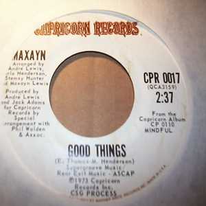 MAXAYN GOOD THINGS / CHECK OUT YOUR MIND
