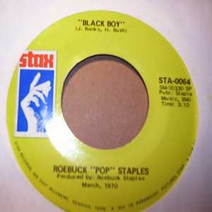 ROEBUCK POP STAPLES BLACK BOY / TRYIN' TIME