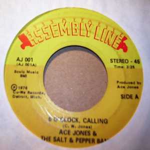 ACE JONES AND THE SALT AND PEPPER BAND 5 OCLOCK CALLING / FRANCIS