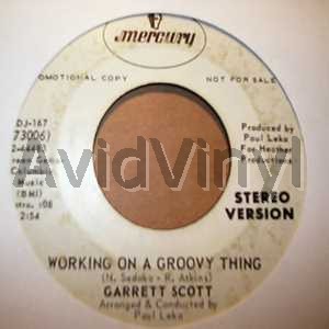 GARRETT SCOTT WORKING ON A GROOVY THING / SAME