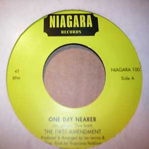 FIRST AMENDMENT ONE DAY NEARER / NEVER MEANT TO BE
