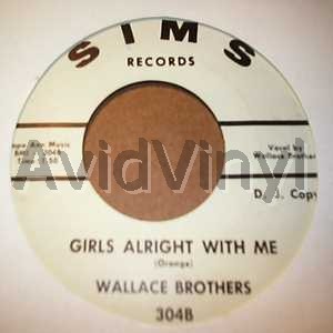 WALLACE BROTHERS GIRLS ALRIGHT WITH ME / STEPPING STONE