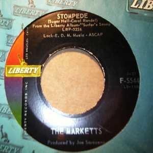 MARKETTS — STOMPEDE / BALBOA BLUE record label scan