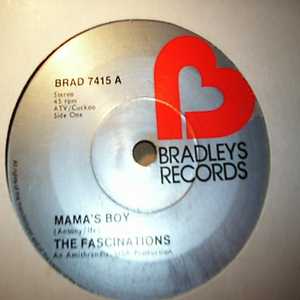 FASCINATIONS — MAMA'S BOY / STAY WITH ME record label scan