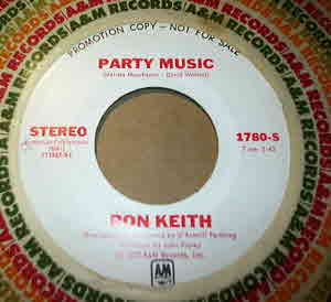 RON KEITH PARTY MUSIC / SAME