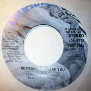 CHAIRMEN OF THE BOARD — SOMEONE JUST LIKE YOU / YOU'VE GOT EXTRA ADDED POWER IN YOUR LOVE record label scan