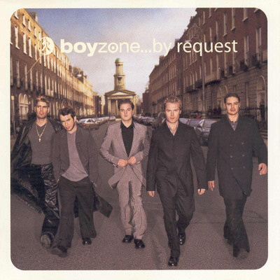 BOYZONE — BY REQUEST record label scan