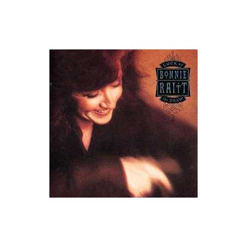 BONNIE RAITT — LUCK OF THE DRAW record label scan