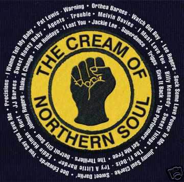 VARIOUS — THE CREAM OF NORTHERN SOUL record label scan