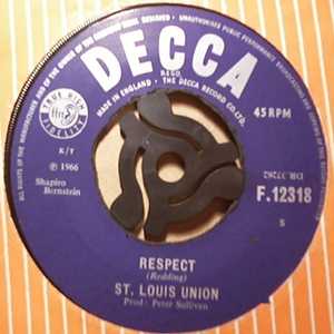 ST. LOUIS UNION — RESPECT / GIRL record label scan