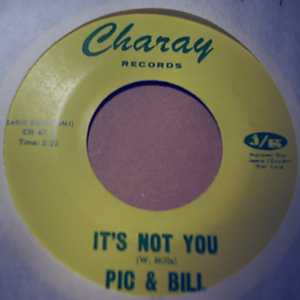 PIC AND BILL IT'S NOT YOU / ALL I WANT IS YOU