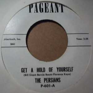PERSIANS — GET A HOLD OF YOURSELF / STEDY KIND record label scan
