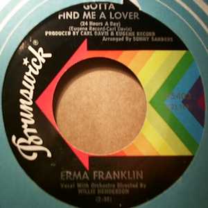 EMMA FRANKLIN GOTTA FIND ME A LOVER / CHANGE MY THOUGHTS FROM YOU