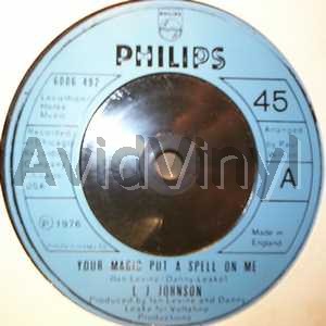 L J.J.OHNSON YOUR MAGIC PUT A SPELL ON ME / SPELLBOUND