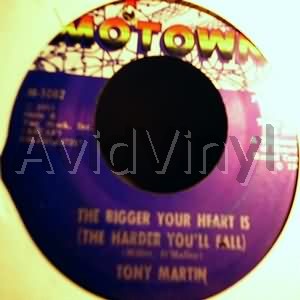 TONY MARTIN THE BIGGER YOUR HEART IS / THE TWO OF US