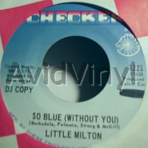 LITTLE MILTON SO BLUE / POOR MAN