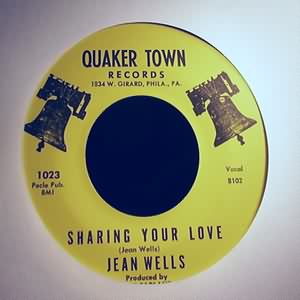 JEAN WELLS SHARING YOUR LOVE / SONG OF THE BELLS