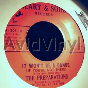 PREPARATIONS IT WON'T BE A DANCE / GET E UP