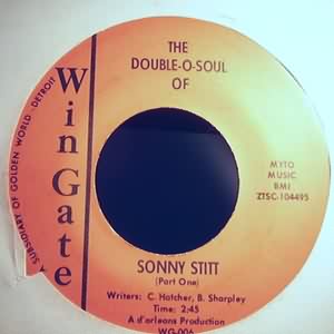 SONNY STITT — THE DOUBLE O SOUL OF / PT2 record label scan